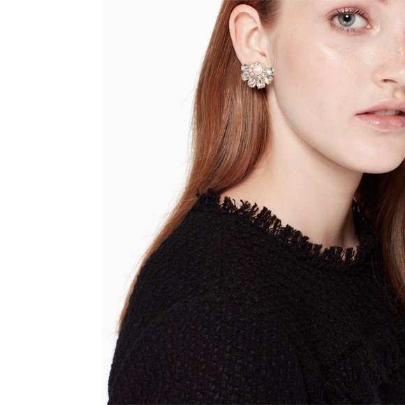 KATE SPADE • Bright Idea Vintage Cluster Earrings - Picture 2 of 3